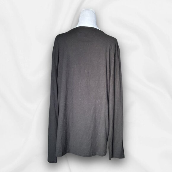 Merry Christmas Glitter Tee - 2X - sparkle, casual, Holiday, Festive, Party - Picture 4 of 7